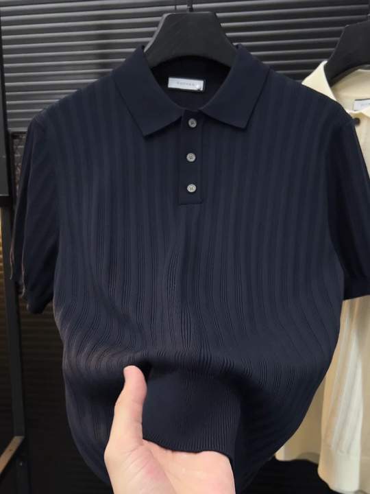 Monarch Ribbed Polo Shirt