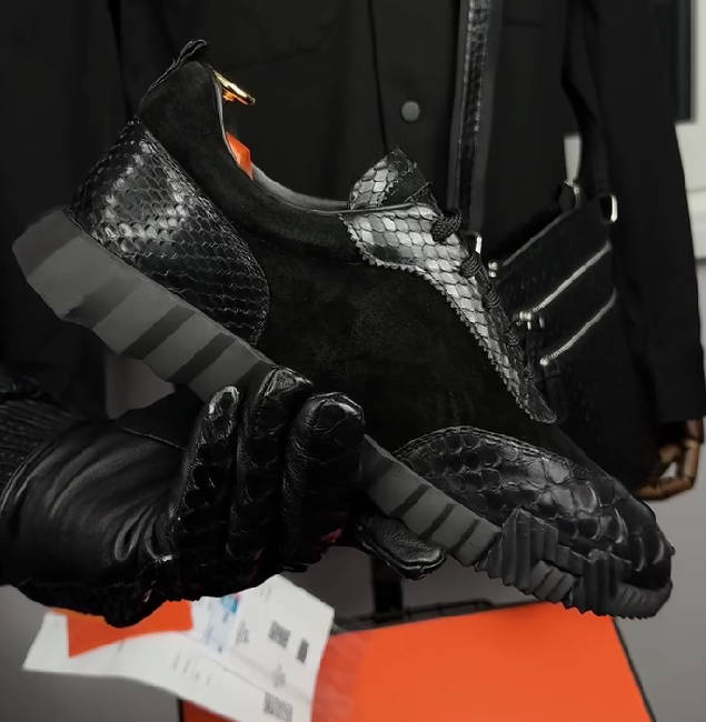 Premium Exotic Leather Casual Shoes