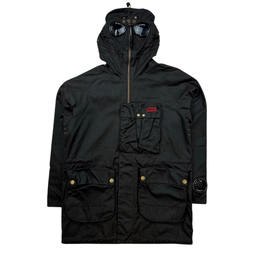 Explorer Goggle Hood Wax Jacket