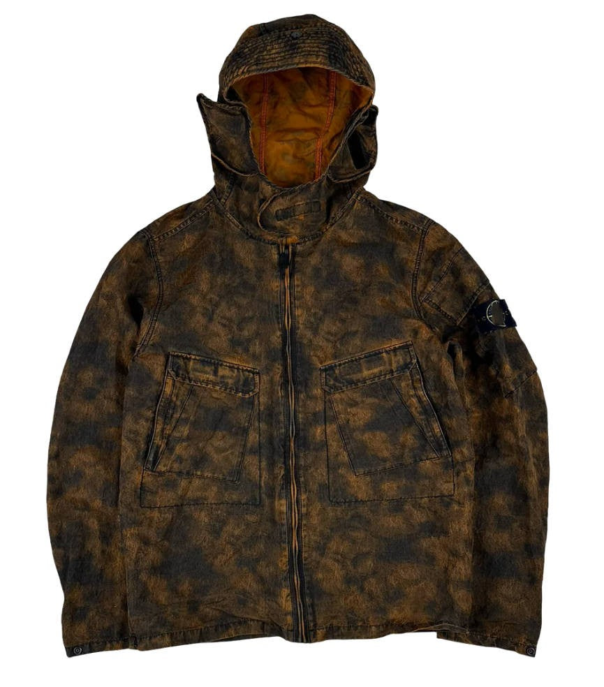 Rust Camo Tactical Mask Jacket