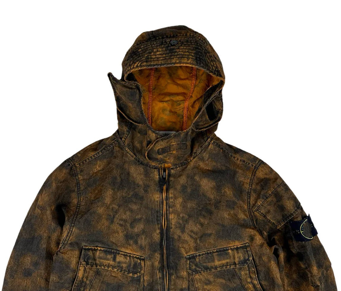 Rust Camo Tactical Mask Jacket