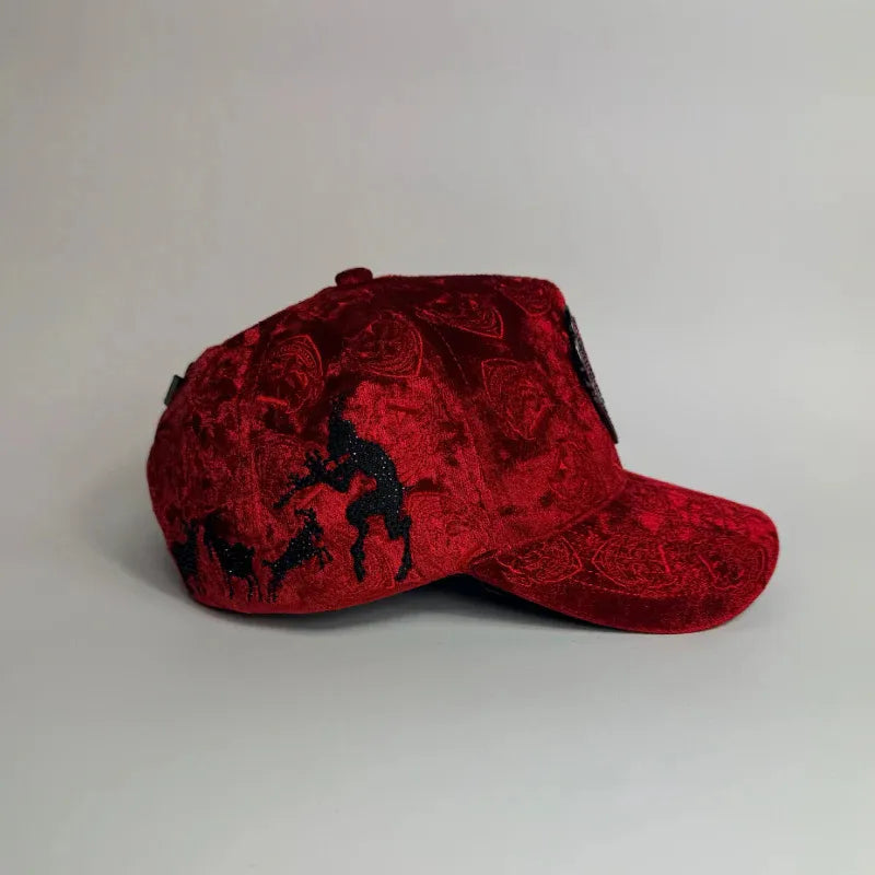 LUCIFER U2 Velvet Baseball Cap(⏰$20 off in the last week!)