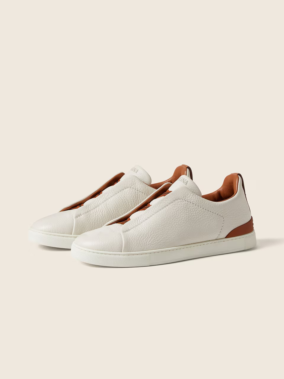 Urban Ease Slip-On Leather Sneakers
