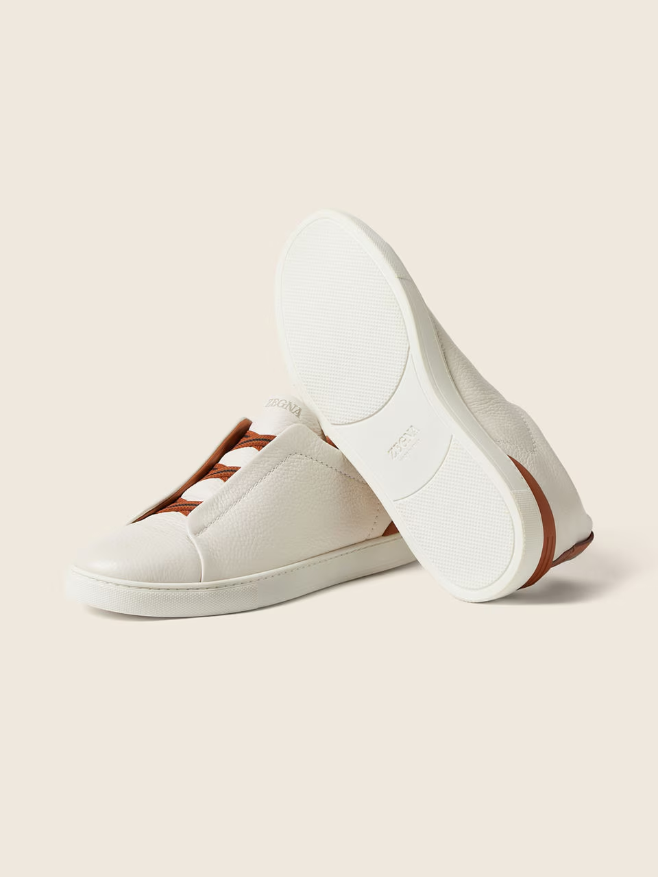 Urban Ease Slip-On Leather Sneakers
