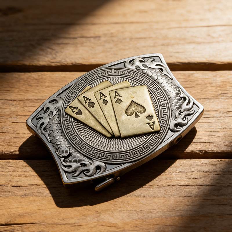 Playing Card Buckle Set