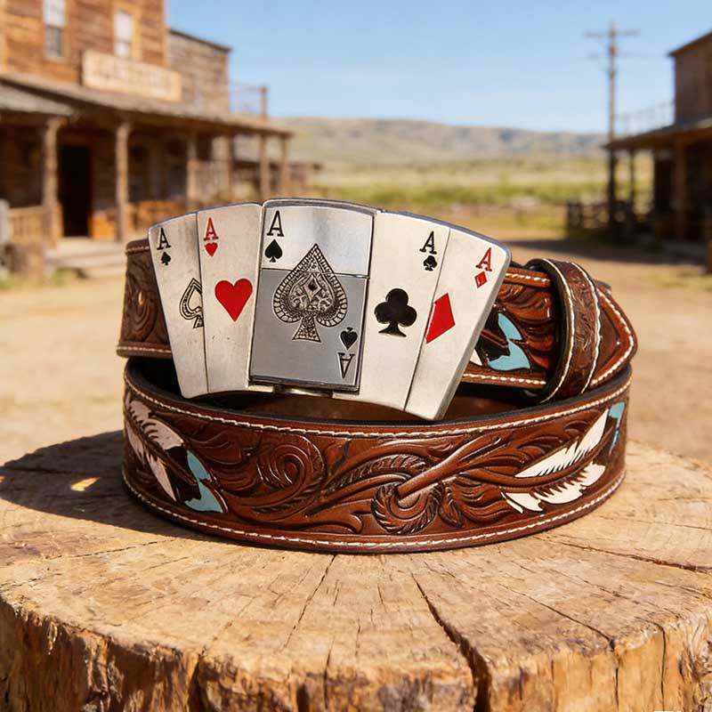 Detachable Lighter - Feather Belt