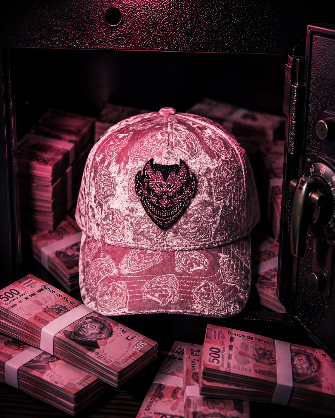 LUCIFER U2 Velvet Baseball Cap(⏰$20 off in the last week!)