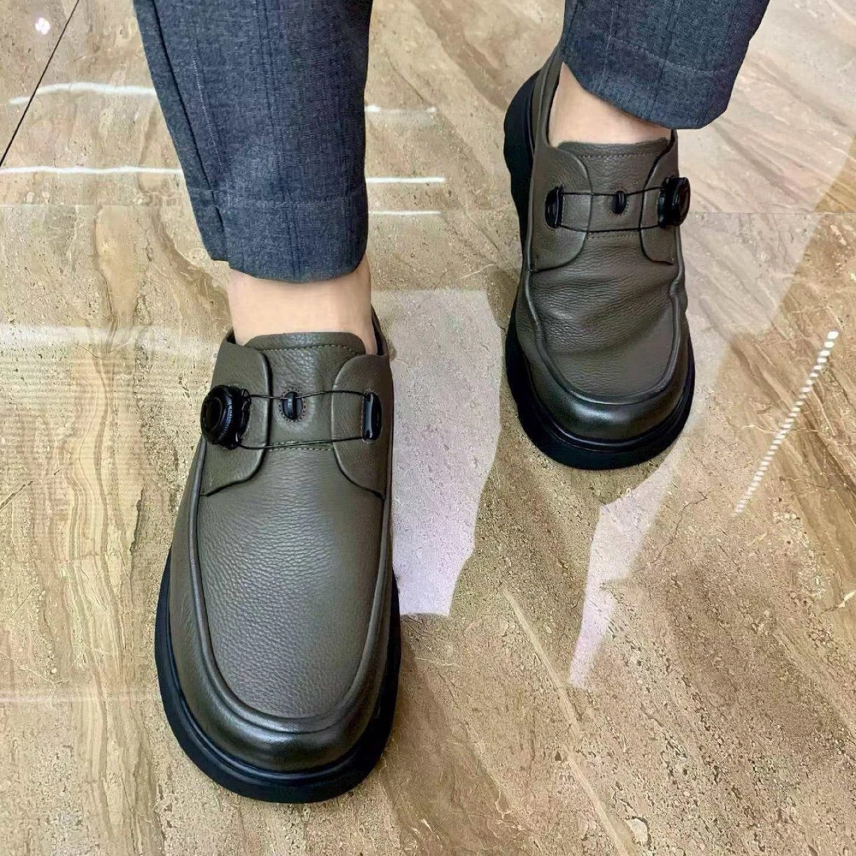 Men's Soft Casual Adjustable Shoes