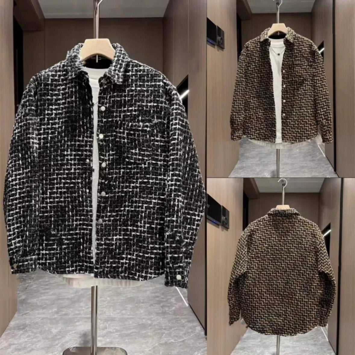 Woven Casual Lel Shirt Coat
